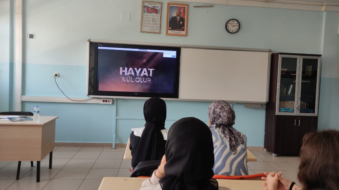 Şehit Veysel Günay Kız Anadolu İmam Hatip Lisesi’nde İlk Derste Orman Yangınları Konusu İşlendi
